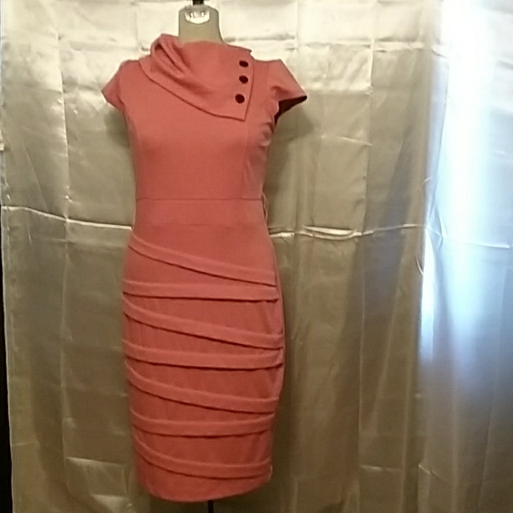 Maurices Coral Pull over dress size M